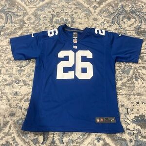 Youth XL New York Giants Saquan Barkley Jersey